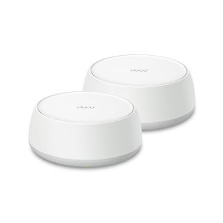 無線路由器 【TP-Link】Wi-Fi 7 BE5000 雙頻 2.5G 真Mesh 無線路由器 分享器(支援AI筆電/透天厝/Deco BE25 二入組)