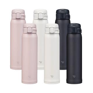 【ZOJIRUSHI 象印】買1送1 彈蓋不銹鋼真空保溫保冷杯-600ml (SM-SK60EMD+SM-SK60EMD 保溫瓶/保冰/環保杯)