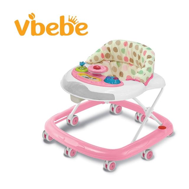 【Vibebe 官方直營】多功能音樂學步車(台灣製 靜音輪 嬰兒學步車 寶寶螃蟹車 螃蟹車)