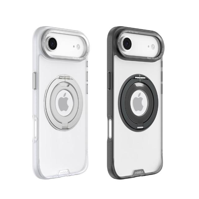 【HODA】iPhone 18/17/16 Plus/Air/Pro/Pro Max MagSafe 柔石支架指環保護殼