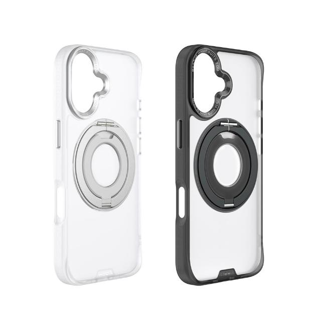 【HODA】iPhone 18/17/16 Plus/Air/Pro/Pro Max MagSafe 柔石支架指環保護殼