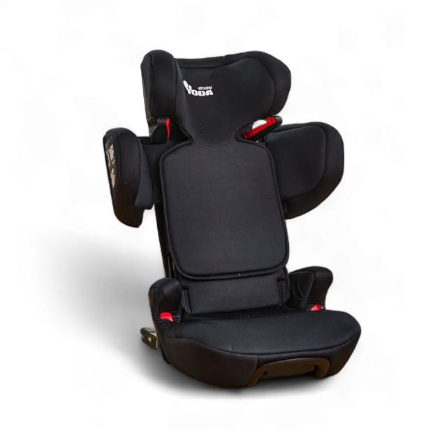 【YODA】3-12歲折疊式汽車兒童安全座椅/汽座(ISOFIX/車置安全帶)