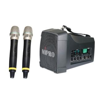 13261467 OL 【MIPRO】最新三代肩掛式5G藍芽旗艦型雙頻無線喊話器(MA-200D)