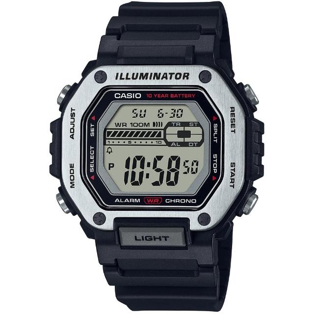 【CASIO 卡西歐】數位 指針 中性錶 手錶/8款可選 父親節 送禮(MWD-110H/MTP-VD01D系列)
