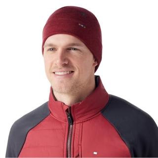 【SmartWool】NTS 250 控溫美麗諾羊毛 反摺羊毛帽.護耳保暖帽(SW956-N69 醋栗暗紅)