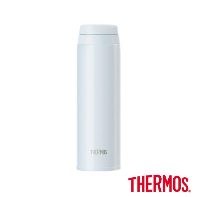 【THERMOS 膳魔師】超值2入_可進洗碗機不鏽鋼90度輕鬆開蓋真空保溫杯500ml+保溫瓶1200ml(JOR-500+IS212)
