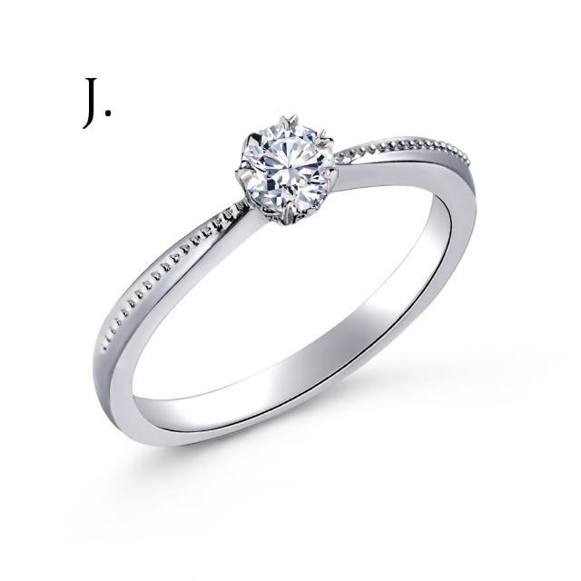 【IS DIAMOND】買一送一 IGI 30分鑽石戒指 項鍊 最白Dcolor VS高規格 任選(培育鑽石) 送天然珍珠手鍊