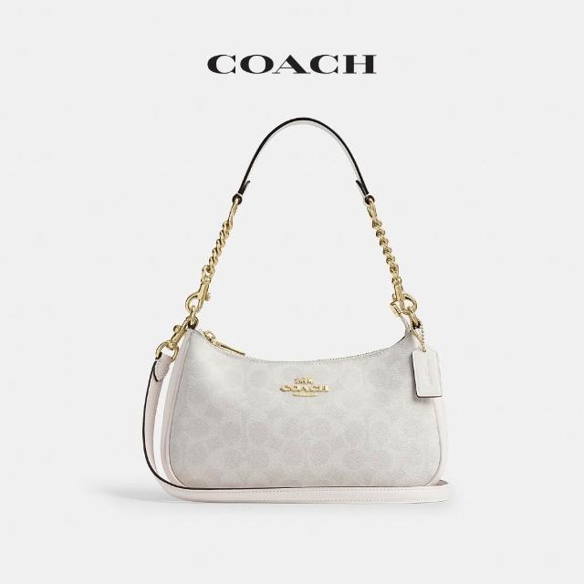 【COACH】蔻馳官方直營 TERI經典Logo單肩包 斜背包 手提包-多色可選(CA548/CV933/CJ941/CV938/CQ674)