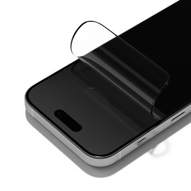 【RHINOSHIELD 犀牛盾】iPhone 15/Plus/Pro/Max 壯撞貼PRO 抗藍光螢幕保護貼透明/霧面/防窺-附貼膜輔助工具