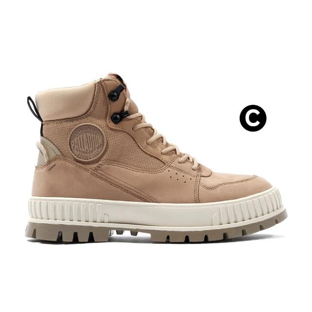 【Palladium】PALLASHOCK WPN ZIP厚底巧克力橘標防水靴/防水鞋/休閒鞋-男鞋/女鞋-四色任選