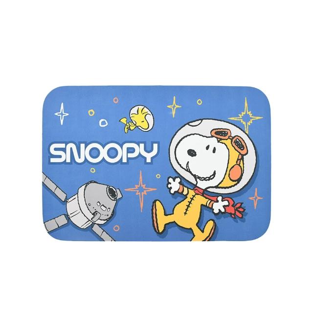 【SNOOPY 史努比】超吸水造型止滑吸水地墊(SET品號)