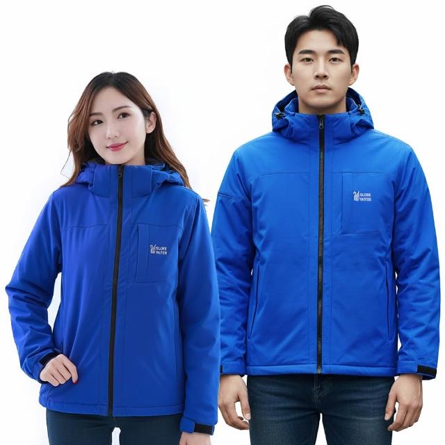 【遊遍天下】男女款防水防風刷毛保暖機能外套GJ21001(S-5L 大尺碼)