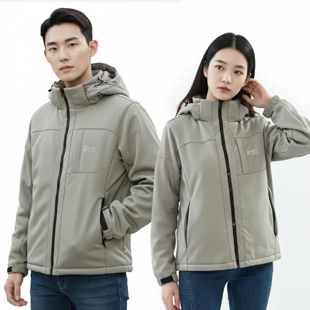 【遊遍天下】男女款防水防風刷毛保暖機能外套GJ21001(S-5L 大尺碼)