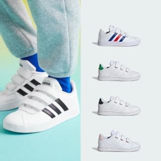 【adidas 愛迪達】精選兒童休閒鞋 運動鞋 魔鬼氈 小童款 童鞋 男童/女童(多款任選)