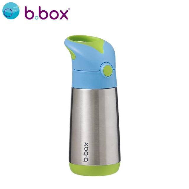 【b.box 澳洲 官方直營】不鏽鋼吸管保冷杯350ml(6色)