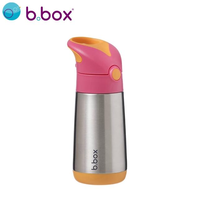 【b.box 澳洲 官方直營】不鏽鋼吸管保冷杯350ml(6色)