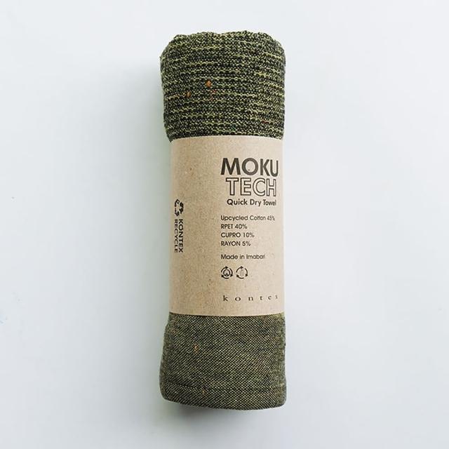 【KONTEX】原廠正貨 100%日本製 MOKU TECH 環保系列輕薄速乾透氣吸水長毛巾 運動毛巾(5色)32x100cm