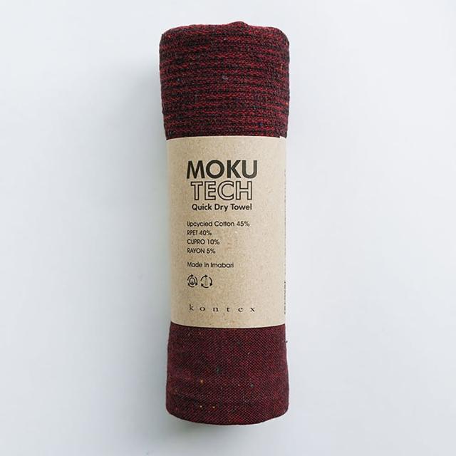 【KONTEX】原廠正貨 100%日本製 MOKU TECH 環保系列輕薄速乾透氣吸水長毛巾 運動毛巾(5色)32x100cm