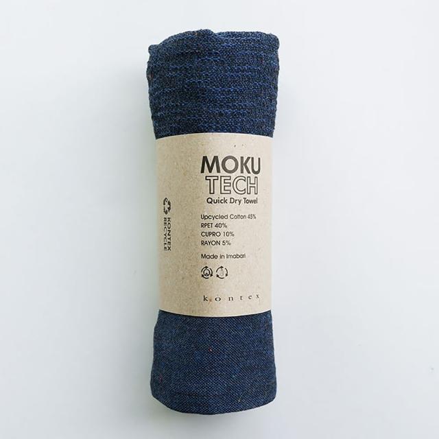 【KONTEX】原廠正貨 100%日本製 MOKU TECH 環保系列輕薄速乾透氣吸水長毛巾 運動毛巾(5色)32x100cm