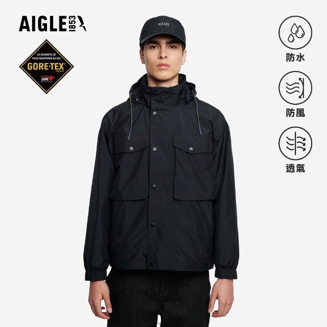 【AIGLE】男女兩款 GORE-TEX 防水透氣外套｜AG-5A207/AG-5A107(男外套 女外套 防水透氣外套 防風外套)