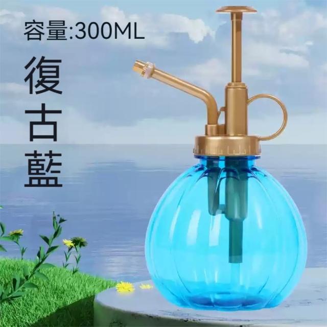 【Dagebeno荷生活】可愛造型園藝多肉盆栽澆水瓶 手動按壓式胖胖噴霧保濕澆花瓶(2入組)