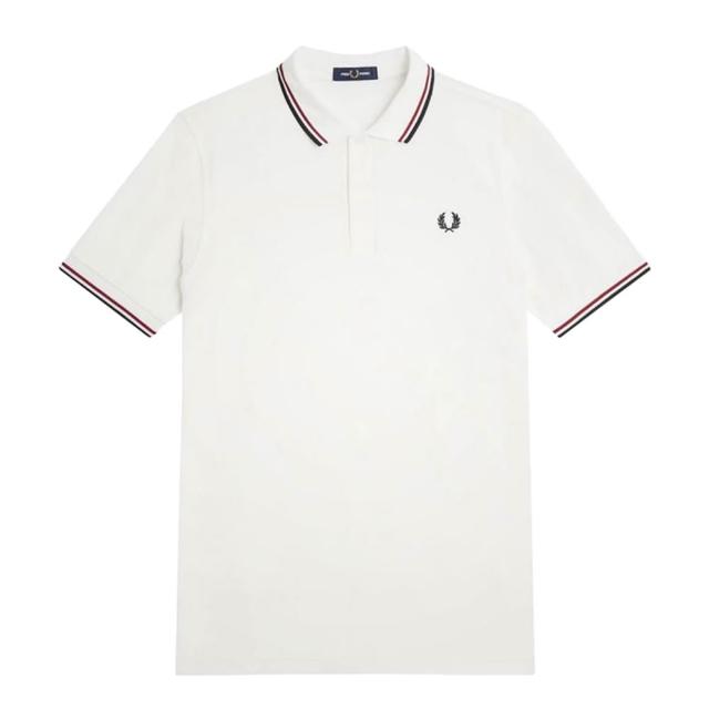 【FRED PERRY】男生 POLO衫 經典刺繡LOGO 麥穗 桂冠 短