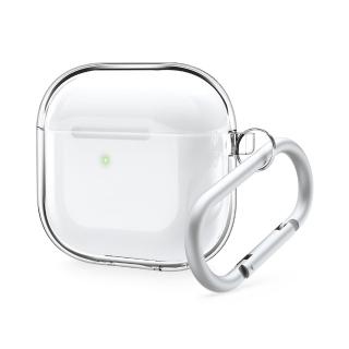 【Elago】AirPods 5/4 無痕透明保護殼 附扣環(防撞/防摔)