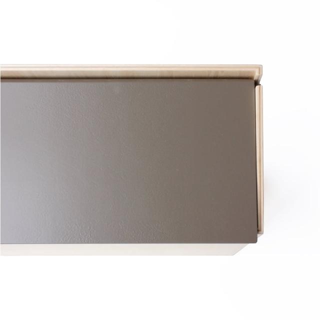 【日本 yamato japan】純手工木製SLIM DUST 掀蓋式小容量垃圾桶 8L