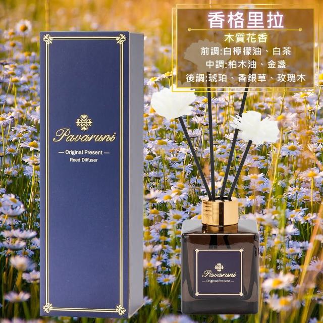【Pavaruni】美國擴香瓶三入組夜幕系列(無火香薰/天然精油/花香/木質香/果香)