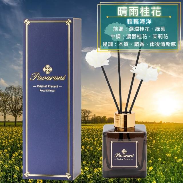 【Pavaruni】美國擴香瓶三入組夜幕系列(無火香薰/天然精油/花香/木質香/果香)