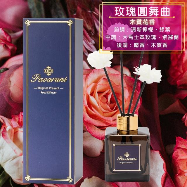 【Pavaruni】美國擴香瓶三入組夜幕系列(無火香薰/天然精油/花香/木質香/果香)