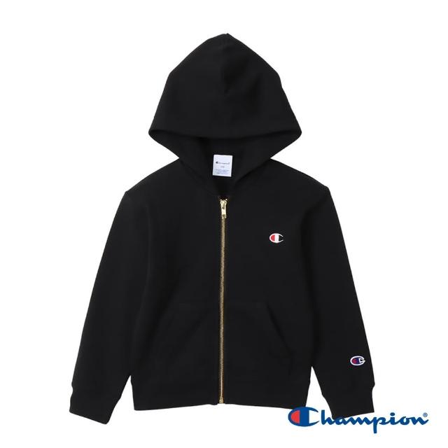 【Champion】官方直營-經典款刺繡LOGO連帽運動保暖外套-男女童裝(6色)