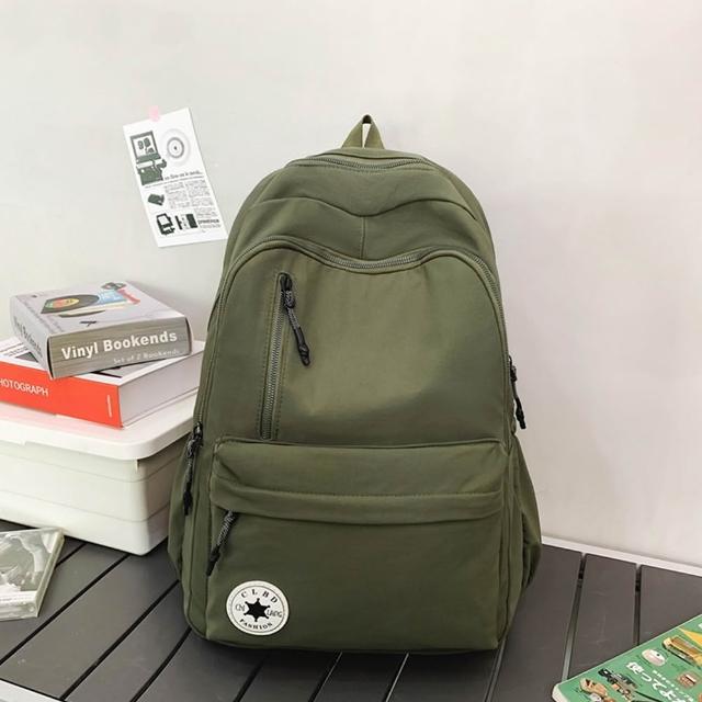 【MUAN】輕量日系多功能防水後背包(大容量極簡旅行包/電腦包/拉桿箱固定帶/休閒書包)