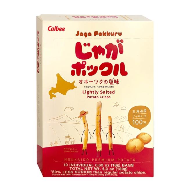 【Calbee 卡樂比】北海道薯條三兄弟-2入組(180gX2)
