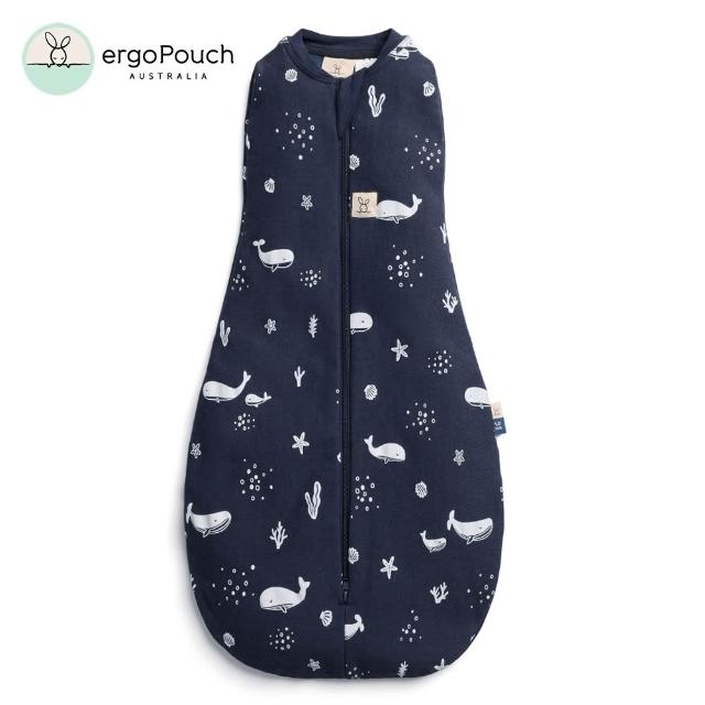 【ergoPouch】有機棉1tog雙向拉鍊睡袋 嬰兒睡袋 新生兒必備 穿脫簡便