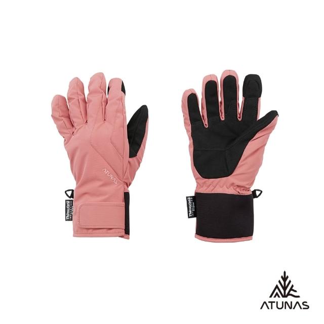 【ATUNAS 歐都納】中性款防風防水保暖手套(A1AG2502N掌心止滑/3M Thinsulate™/機車騎士)