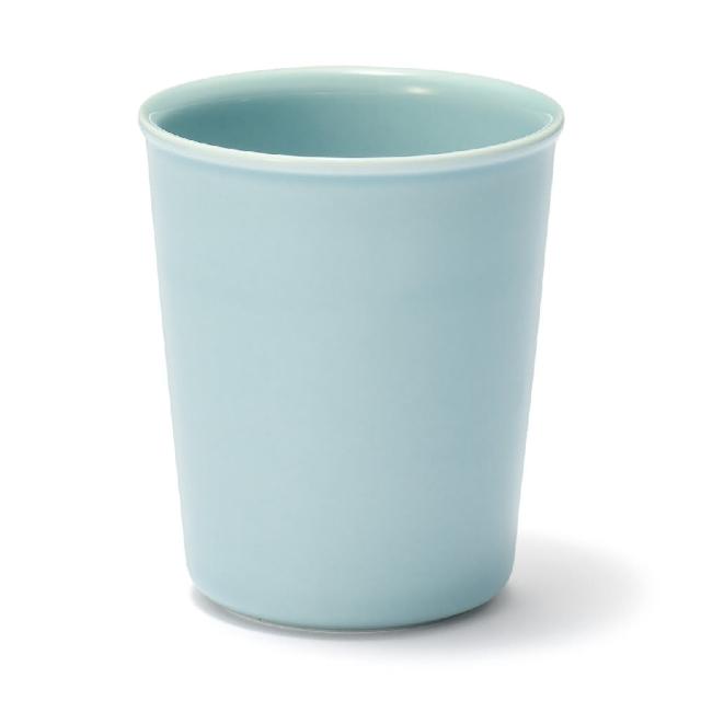 【MUJI 無印良品】白磁漱口杯 約直徑6.8x高8cm 約160ml(共2色)