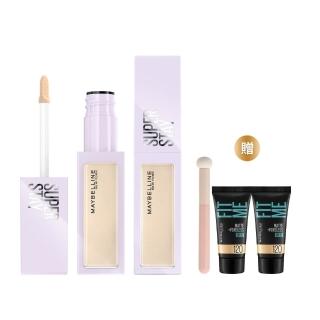 【MAYBELLINE 媚比琳】SUPER STAY淚溝無痕遮瑕膏10ml_2入(遮瑕)
