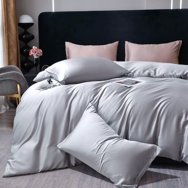 【ALAI 寢飾工場】台灣製 買一送一 60支天絲床包枕套組(單人/雙人/加大/素色 花款任選)