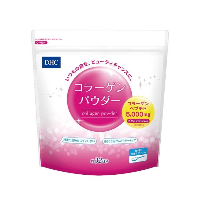 【DHC】膠原蛋白粉(192g/約32日份 小分子好吸收/添加維他命C/無腥味/打造Q彈水嫩肌)