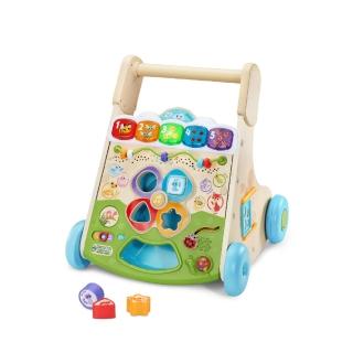 【LeapFrog】木質二合一觸控學步車(FSC認證的木材製成品質保證又安心)