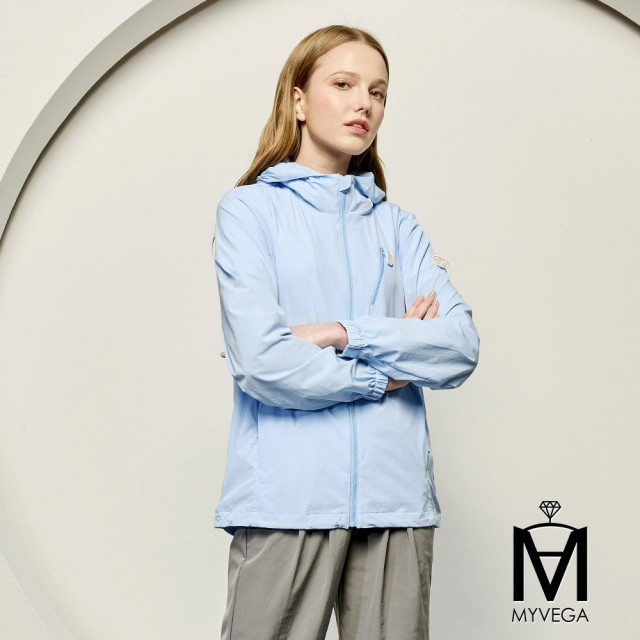 【MYVEGA 麥雪爾】MA速乾機能連帽外套-男女款任選(日系/防曬外套/罩衫/連帽/充氣頸枕/呼呼衣)