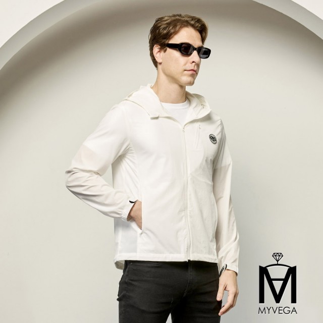 【MYVEGA 麥雪爾】MA速乾機能連帽外套-男女款任選(日系/防曬外套/罩衫/連帽/充氣頸枕/呼呼衣)