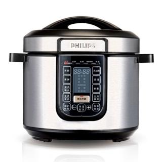 【Philips 飛利浦】智慧萬用鍋/壓力鍋_HD2133_銀小萬