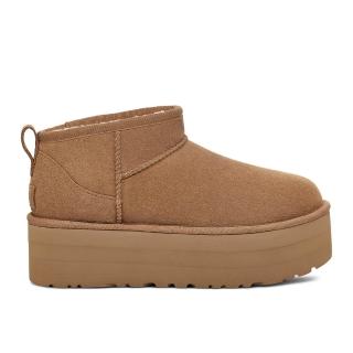 【UGG】女鞋/靴子/女靴/雪靴/Classic Ultra Mini Platform(栗子棕-UG1135092CHE)