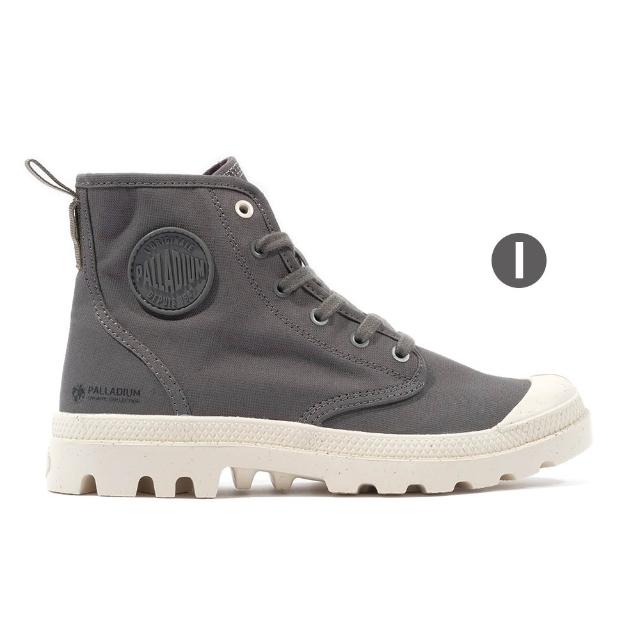 【Palladium】PAMPA HI ZIP ORGANIC拉鍊有機棉靴/休閒鞋-男鞋/女鞋-五色任選
