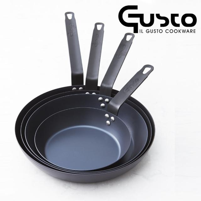 【GUSTO】藍鋼平底鍋30cm(GUSTO2.0)
