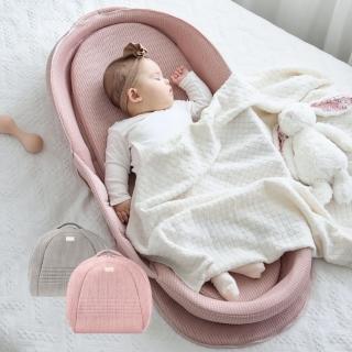 【LOVON】Ruya 折疊式攜帶床中床(嬰兒床中床 可調斜度 攜帶型 新生兒睡窩 多功能床中床)