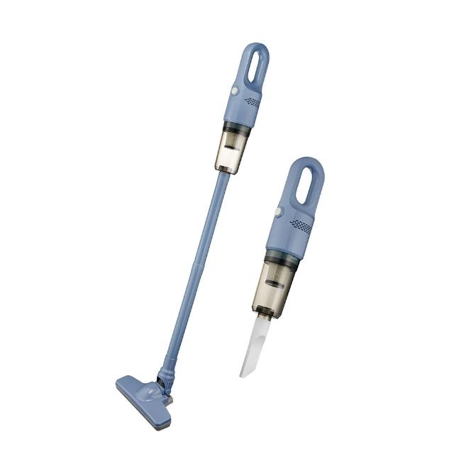 【KINYO】輕巧兩用手持吸塵器 HEPA濾網 600ml集塵桶 4M電源線(KVC-6225)
