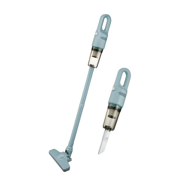 【KINYO】輕巧兩用手持吸塵器 HEPA濾網 600ml集塵桶 4M電源線(KVC-6225)